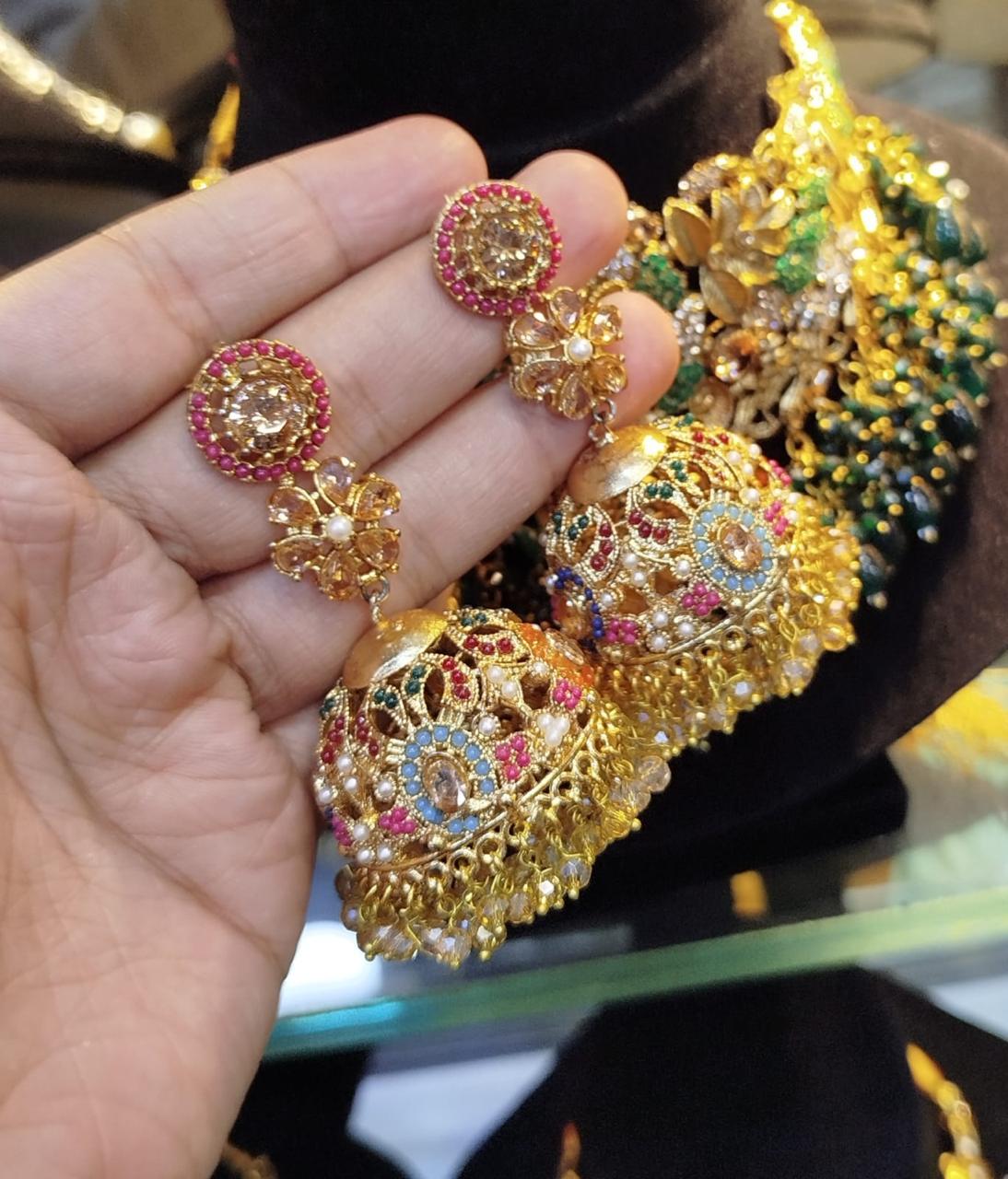 Noratan Jhumka-2598 Nayab Jewellery
