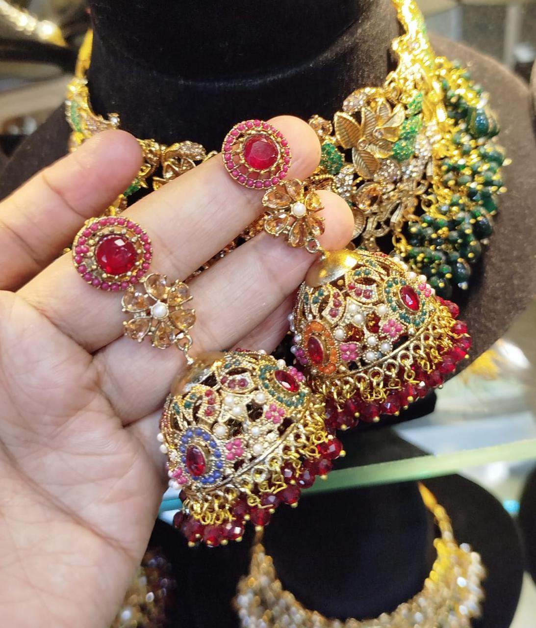 Noratan Jhumka-2598 Nayab Jewellery