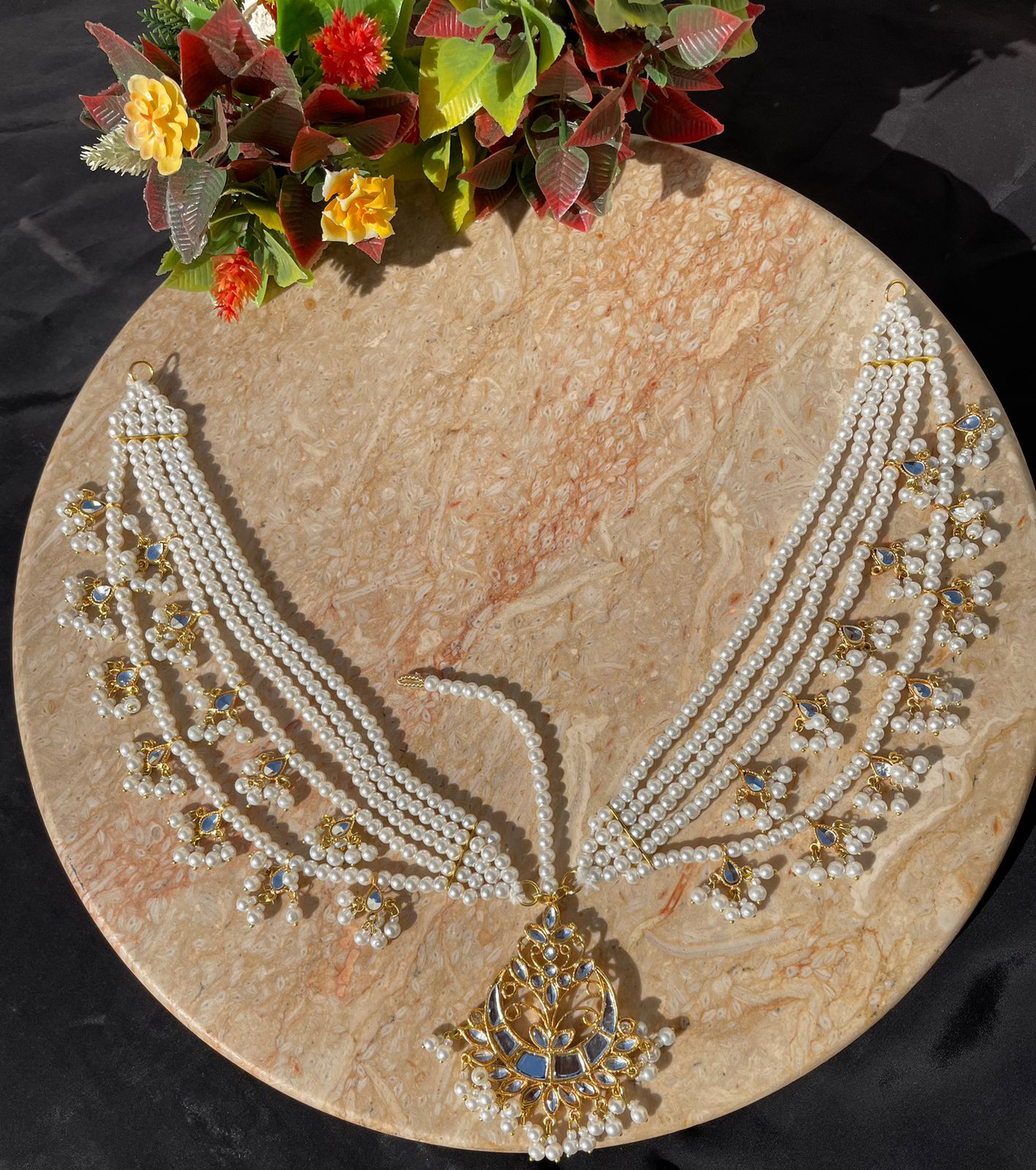 Chand Kundan Bridal Matha Patti-2605 Nayab Jewellery