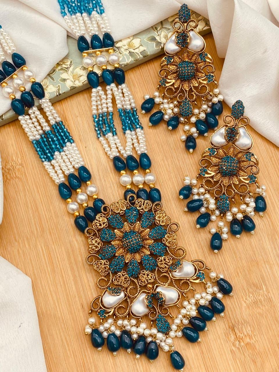 Turkish Mother Pearl Mala set ML-201