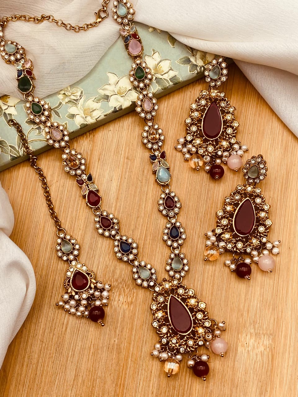 Amal Turkish Mala set with Tika ML-205