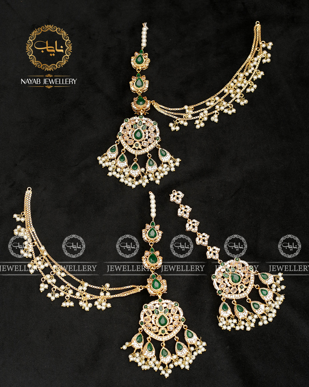 Zirconia Earrings Tika set E-3034