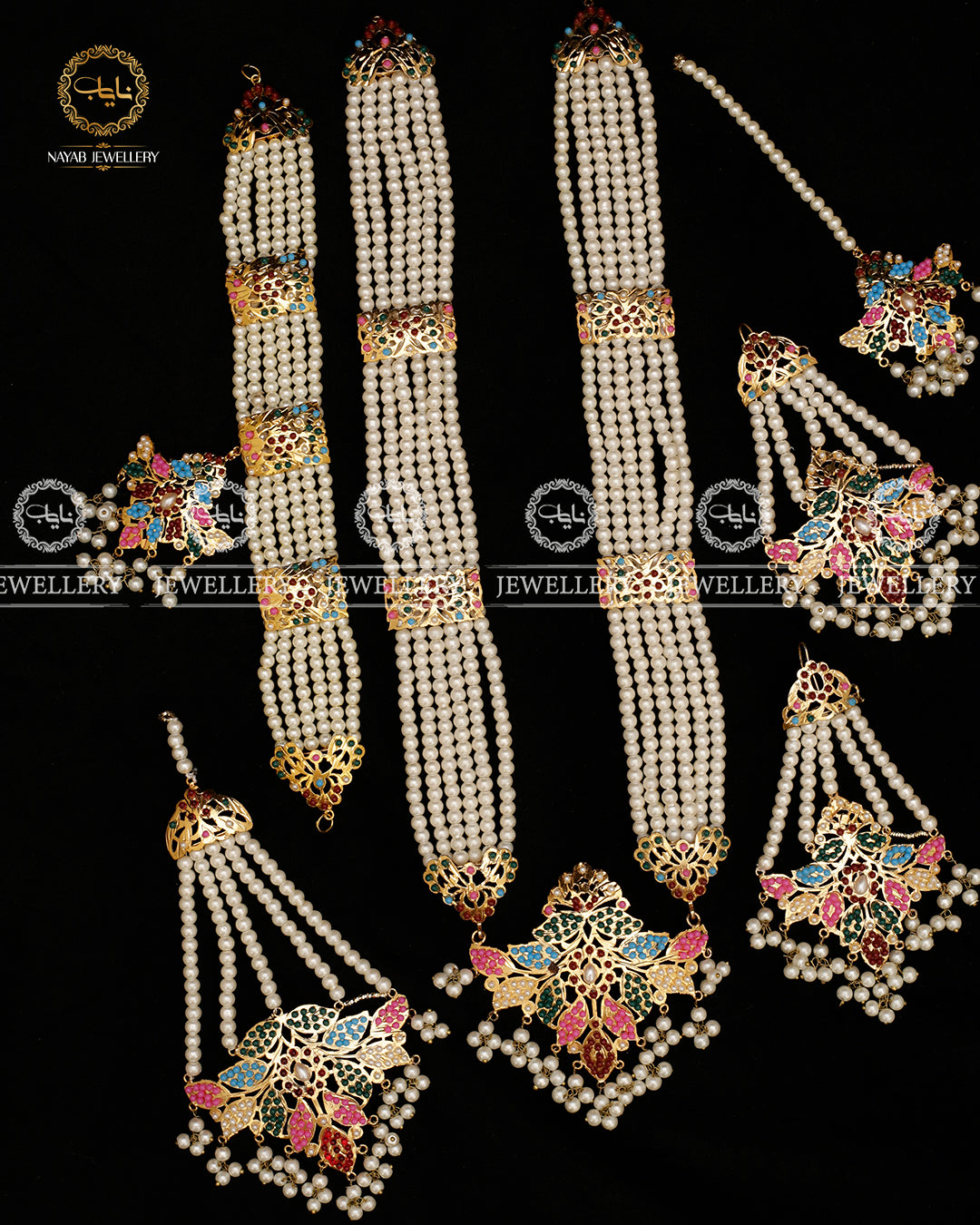 Hyedrabadi Bridal set BR-8011