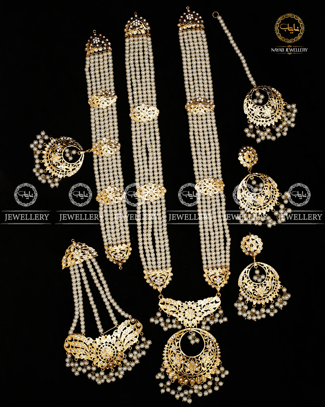 Hyedrabadi Bridal set BR-8010