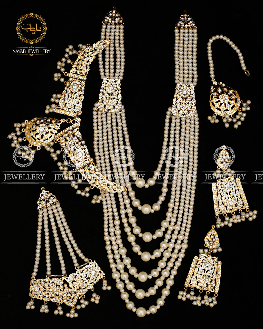 Hyedrabadi Bridal set BR-8008