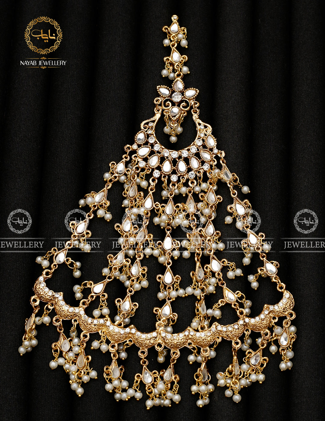 Kundan Big size Jhomer A-6030