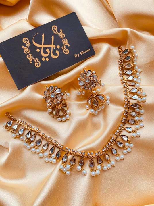 Kundan Mirror Chokar