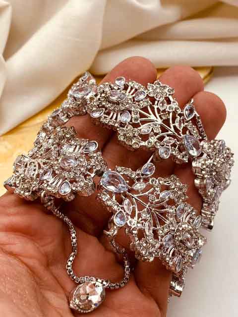 Stylish Gold plated Bangles By Nayab Jewellery