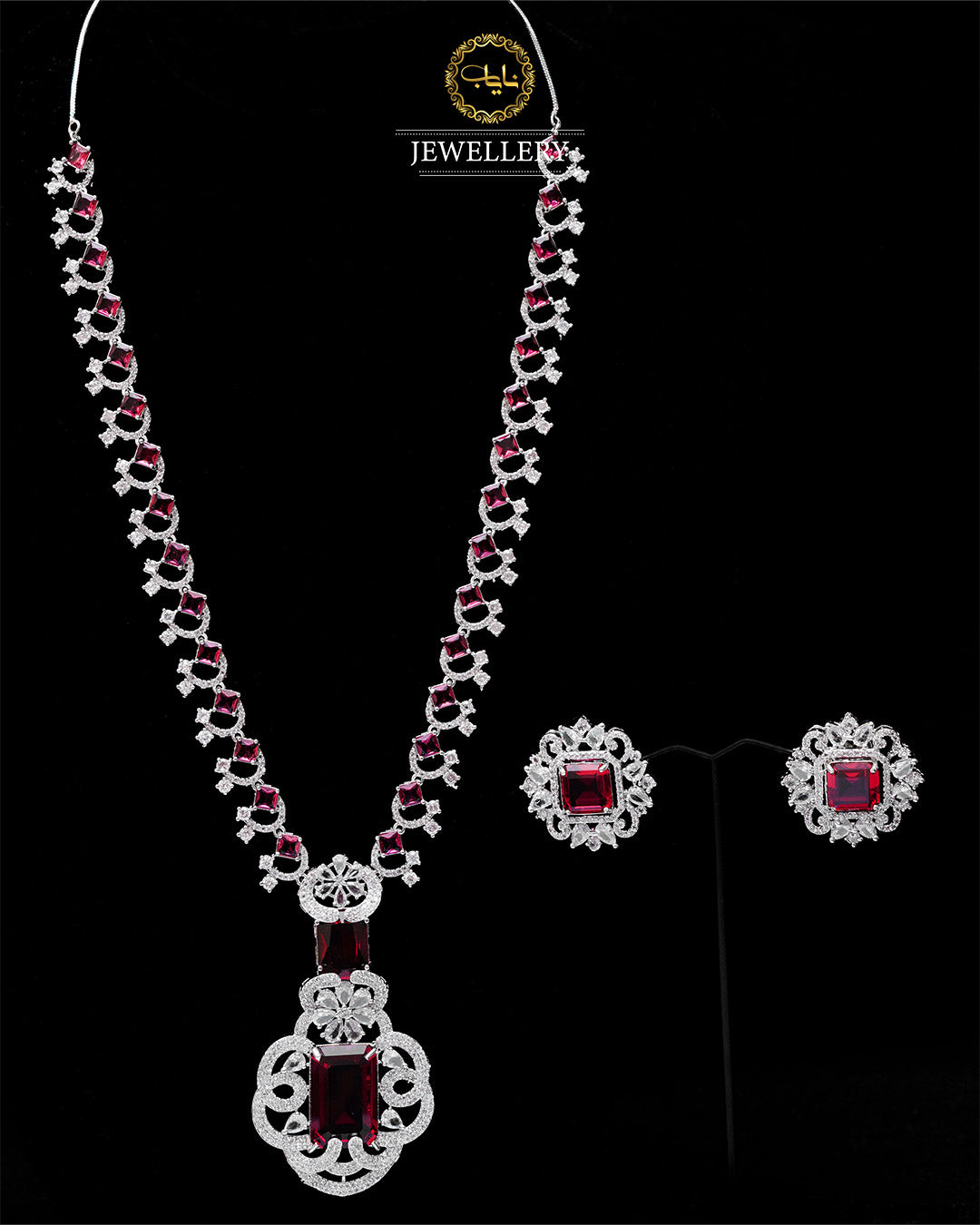 American Dimond with Doublet stones Nita Ambani Mala set-2015