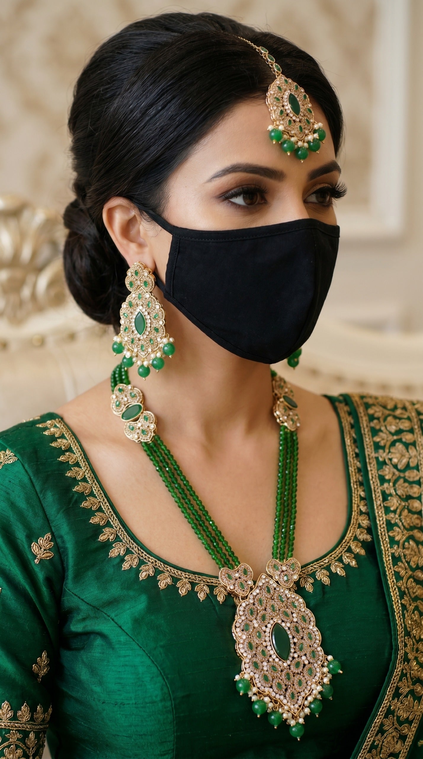 Johar Mala Set-2562-Golden