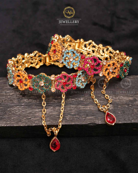 Tulip Noratan openable Bangles-2369