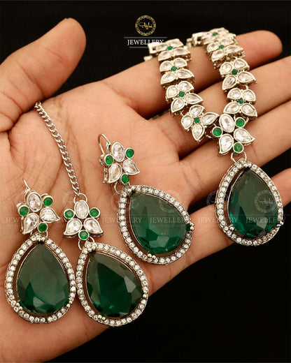 Zirconia Designer Necklace set-2874