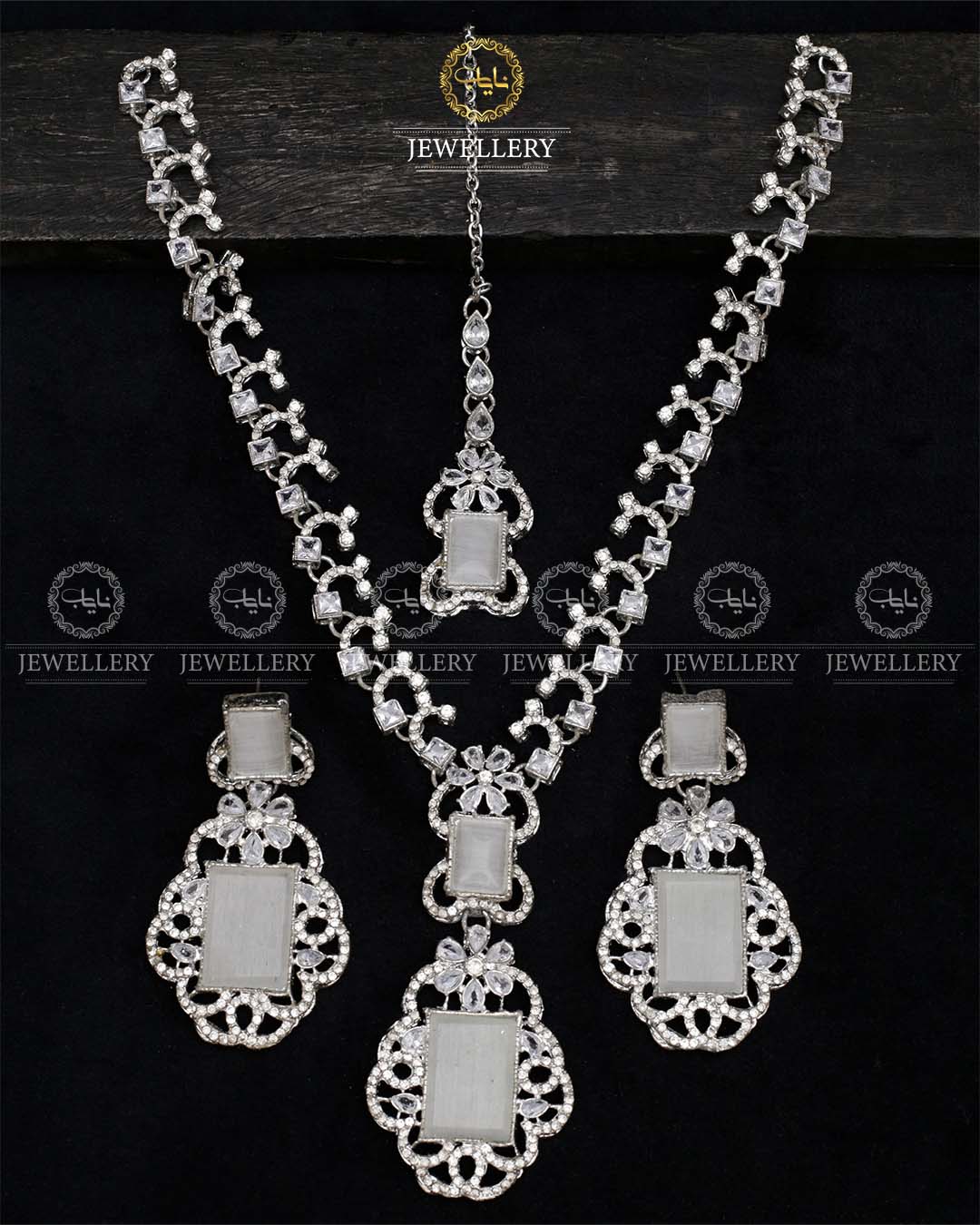 Anita Ambani Mala Set-2565 Silver