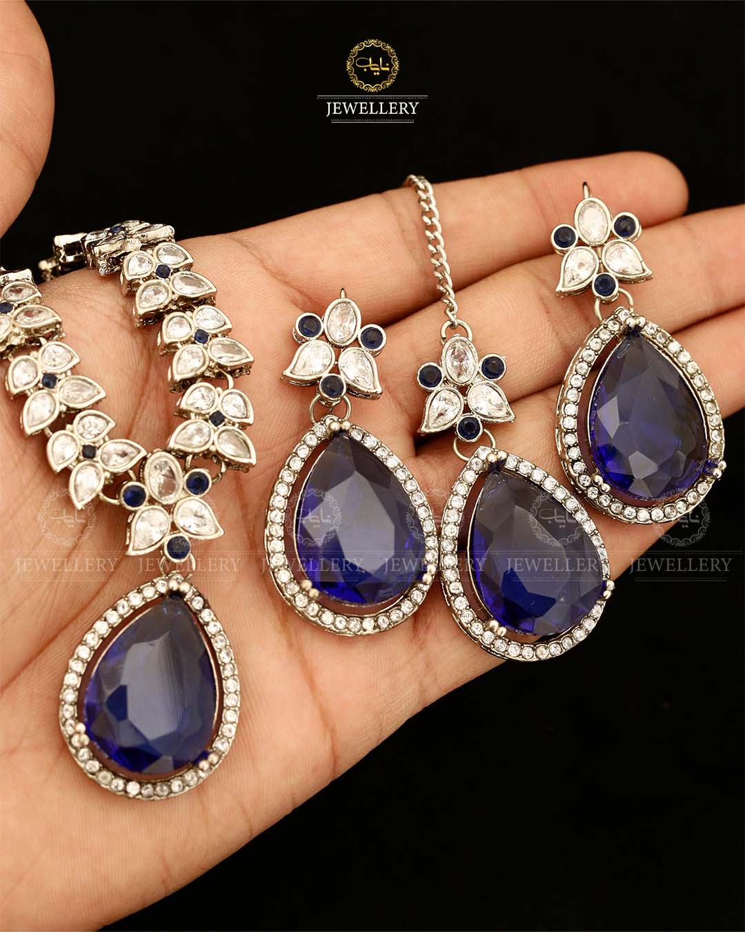 Zirconia Designer Necklace set-2874