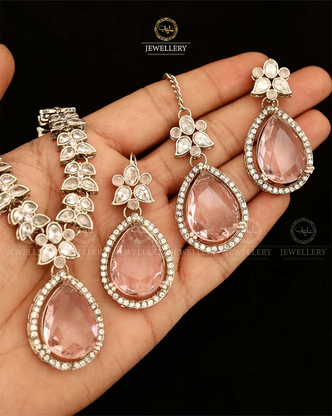 Zirconia Designer Necklace set-2874