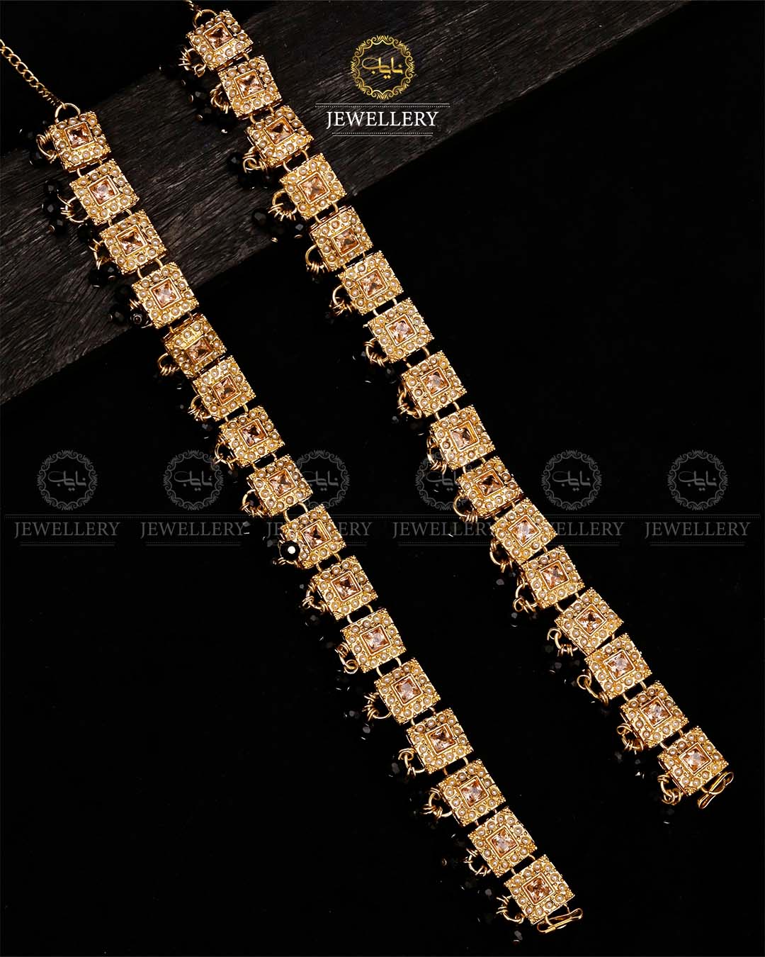 Rida Saqure Anklet Pazaib (pair)-2761 Nayab Jewellery