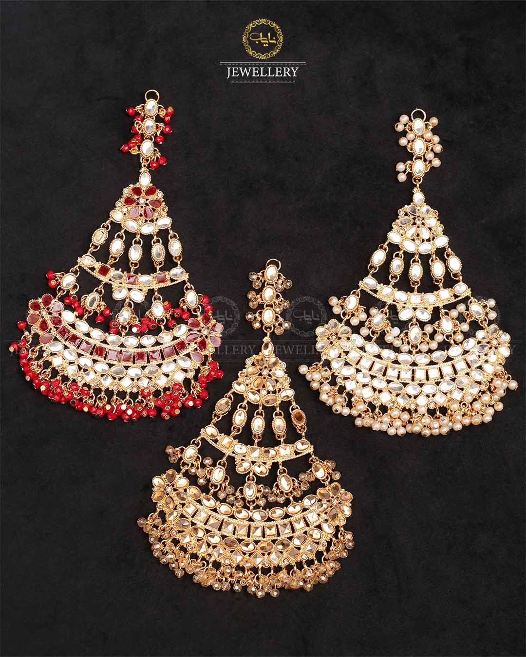 Kundan Jhumer-2326-Golden