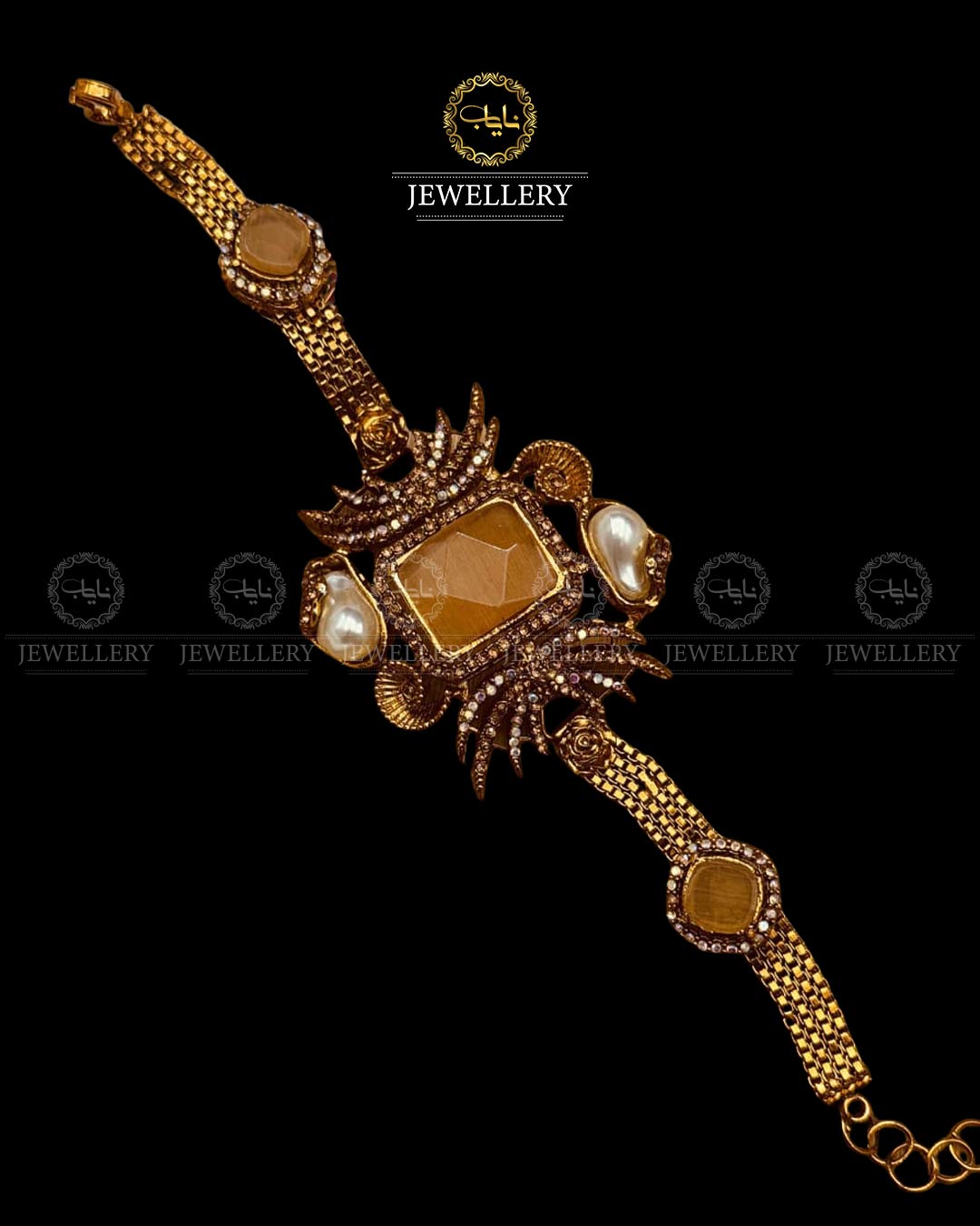 Turkish Dimond cutt Bracelet BL-5049