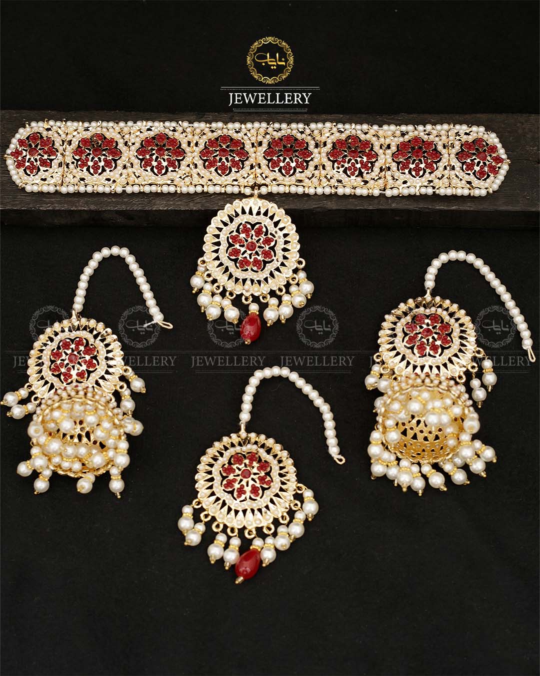 Hyedrabadi Guluband Necklace set N-110