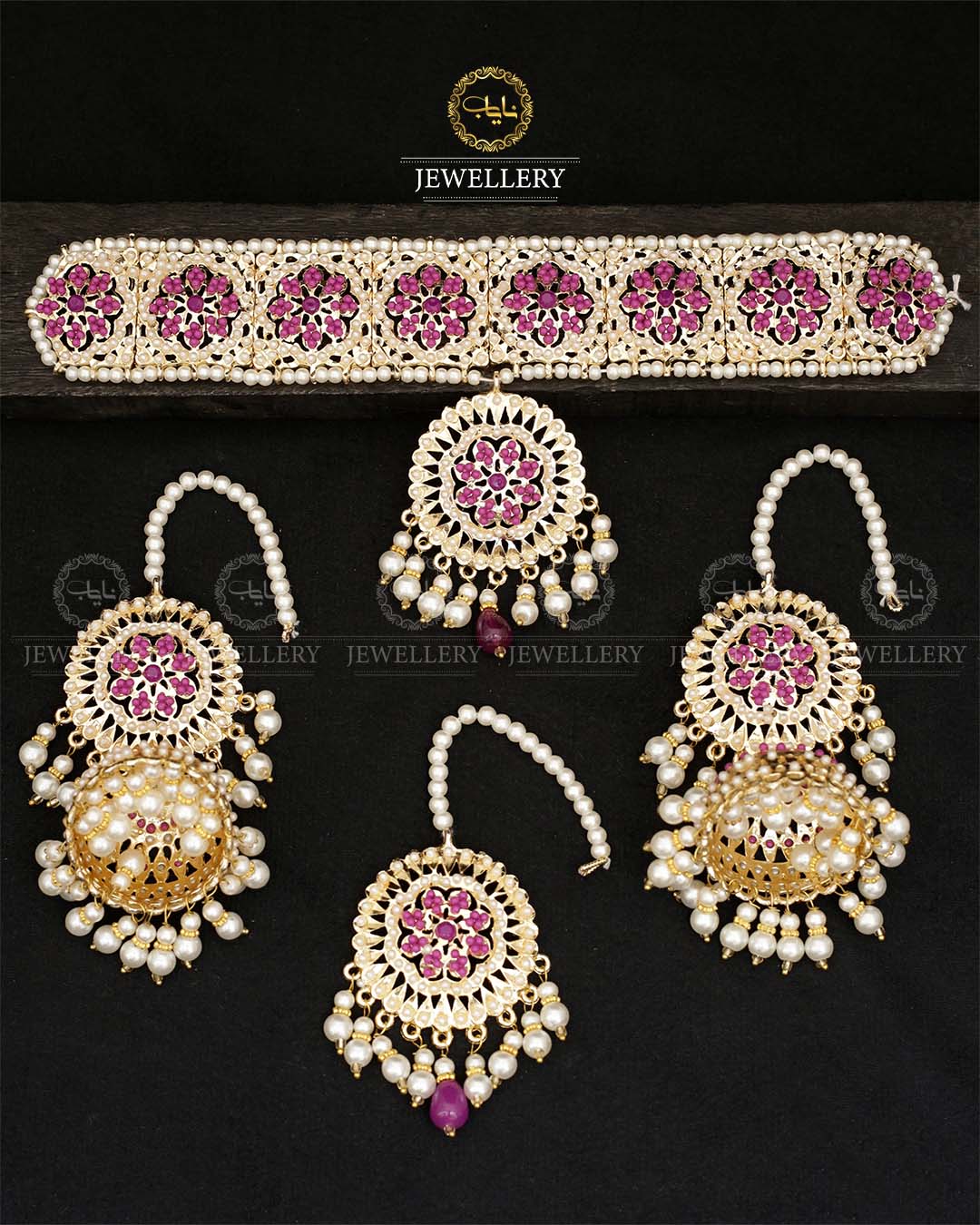 Hyedrabadi Guluband Necklace set N-110