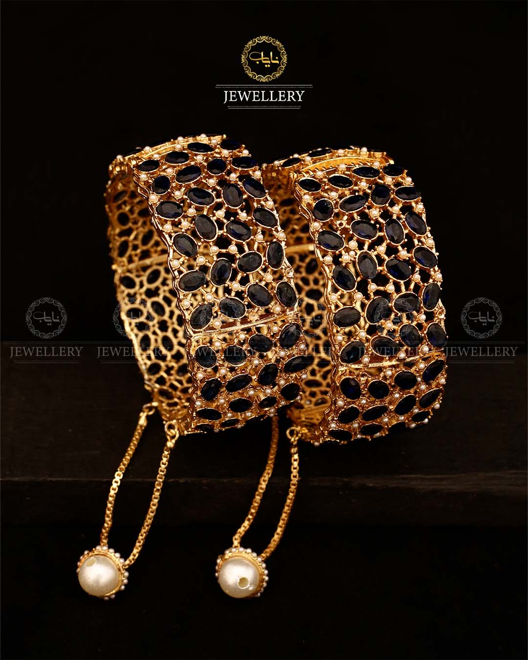 AQSA Openable Bangles (pair) BL-505