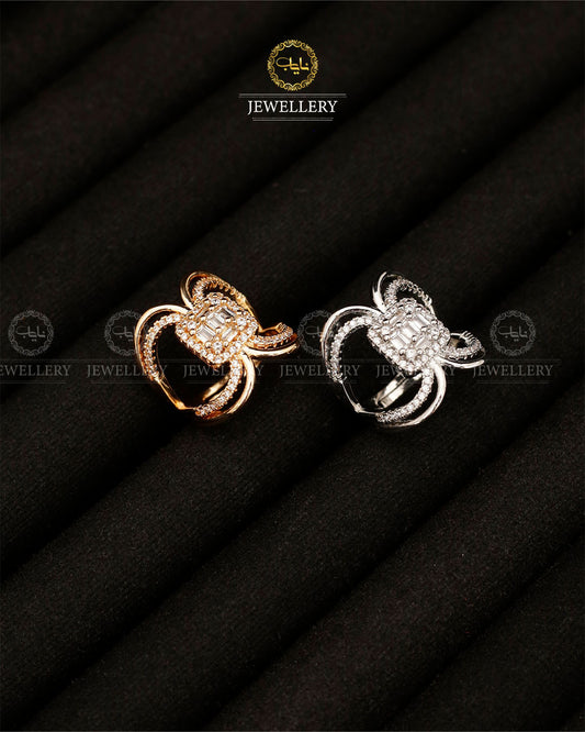 Zirconia Adjustable Ring R-406