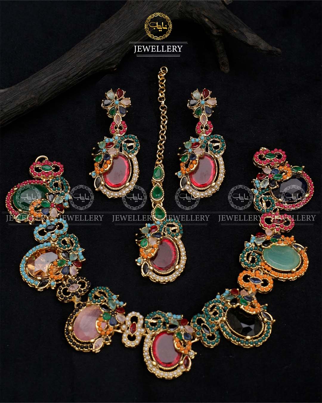 Umama Doublet Necklace set N-1017
