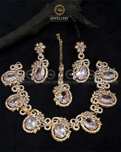 Umama Doublet Necklace set N-1017
