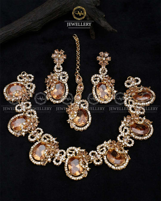 Umama Doublet Necklace set N-1017