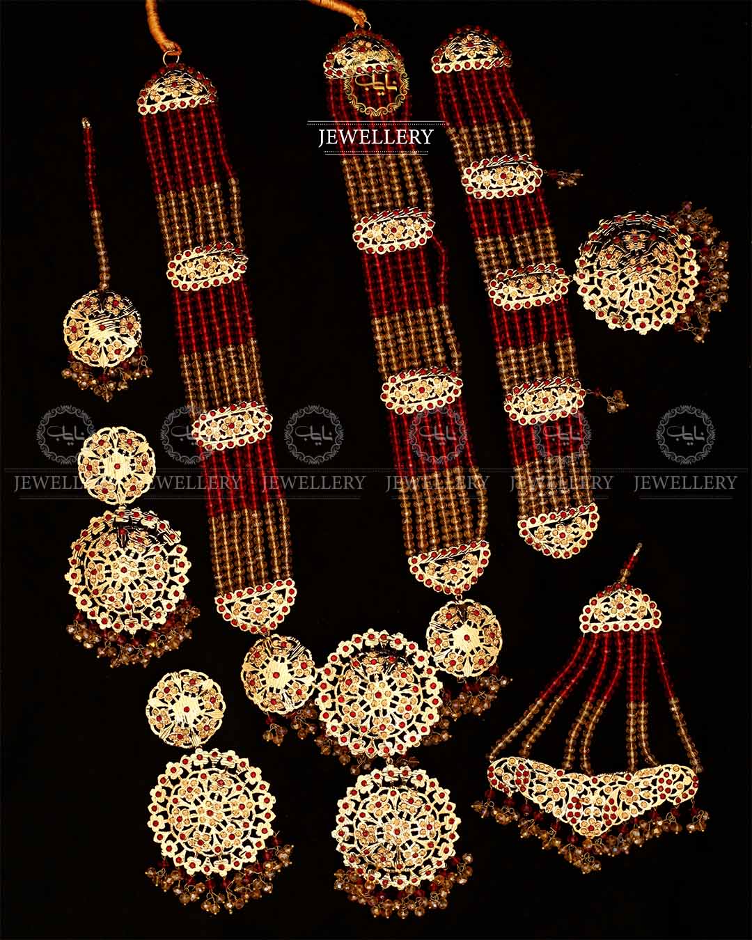 Hyedrabadi Bridal set-2926