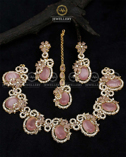 Umama Doublet Necklace set N-1017