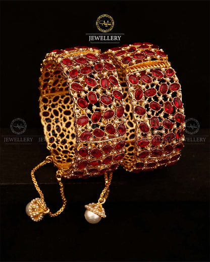 AQSA Openable Bangles (pair) BL-505