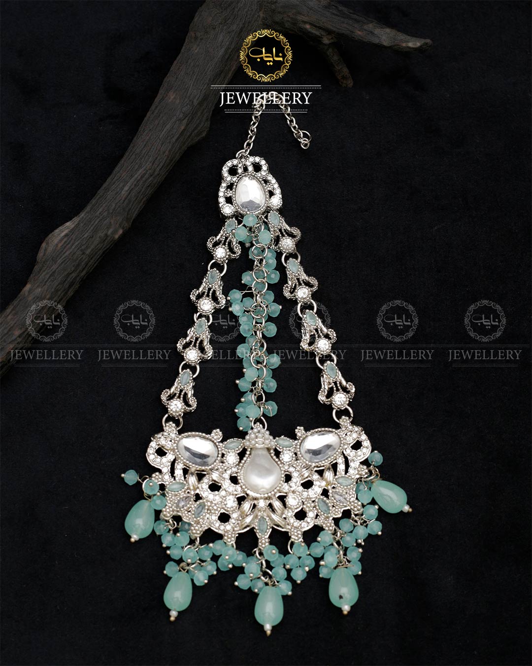 Uncut kundan Jhumer-2834