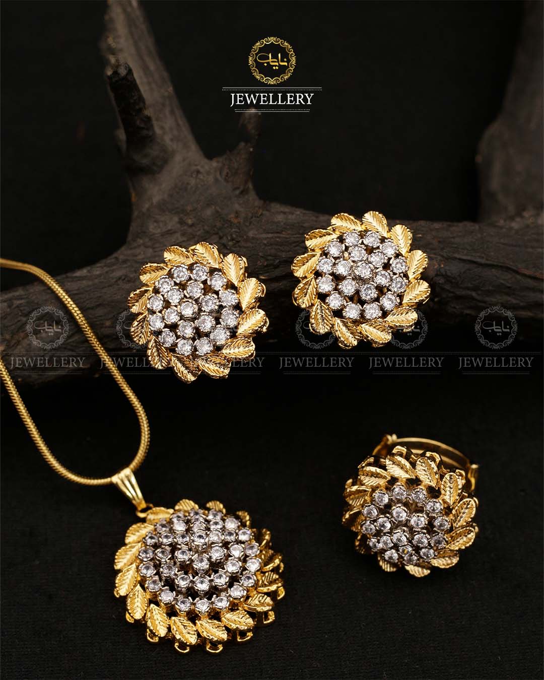 Jarao Combo Locket set with chain L-904