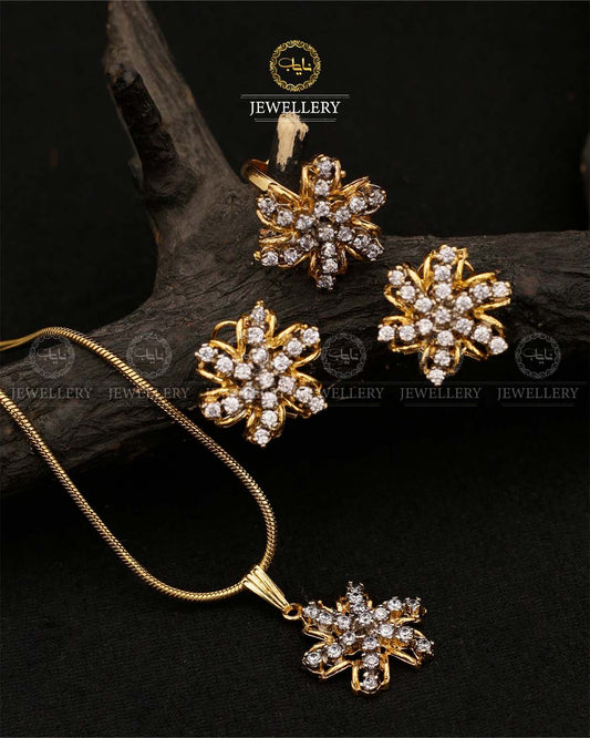 Jarao Combo Locket set with chain L-903