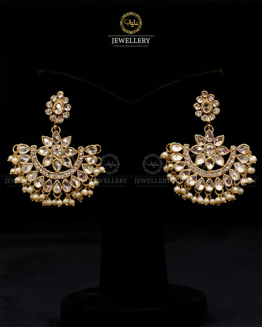 Kundan Chand Baali-2758 Nayab Jewellery