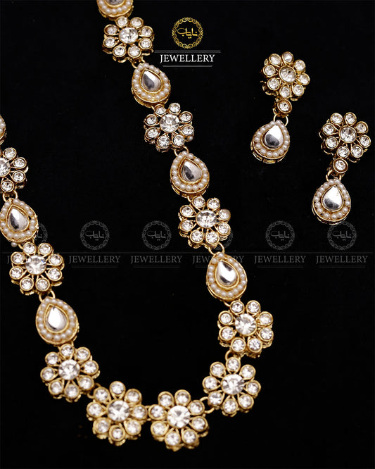 Elegant Kundan Mala set-2756 Nayab Jewellery