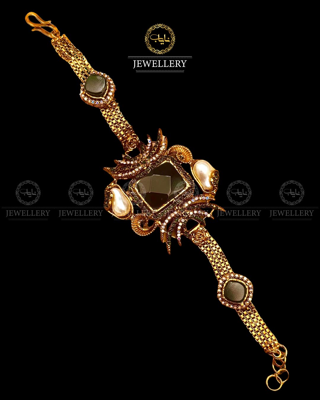 Turkish Dimond cutt Bracelet BL-5049