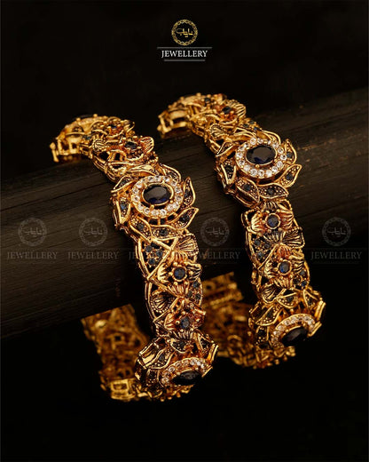 Designer openable Bangles (pair)-2895