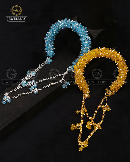 Gajra Free size Bracelet -2295 Nayab Jewellery
