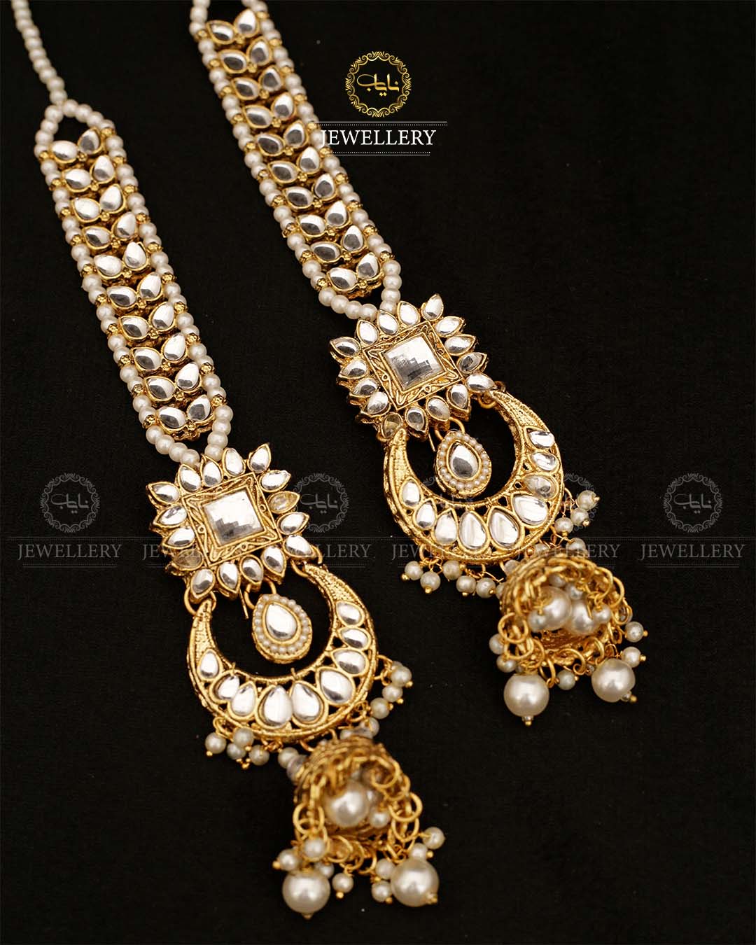 Kinza Kundan Bridal set-2914