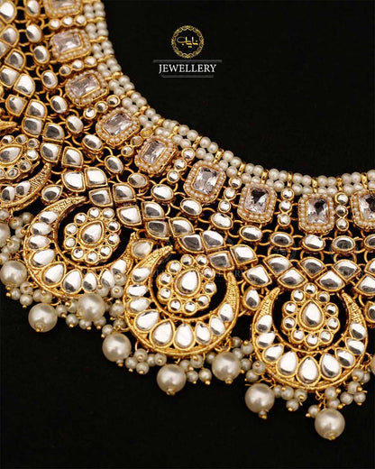 Kinza Kundan Bridal set-2914