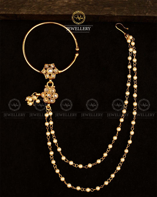Indian Kundan Nose ring-2951