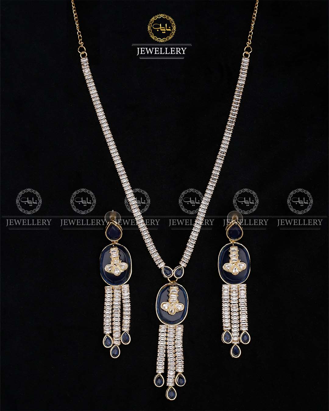 Zirconia Necklace set N-1014