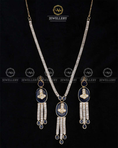 Zirconia Necklace set N-1014