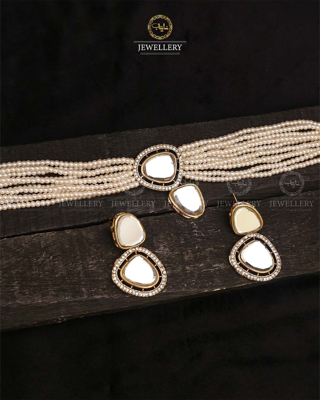 Uncut Kundan Chokar set-2701 Nayab Jewellery