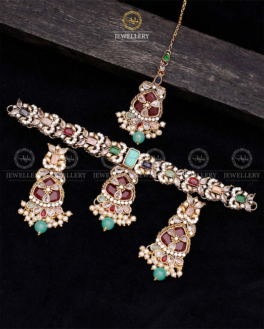 Egyptian Chokar set-2553 Nayab Jewellery