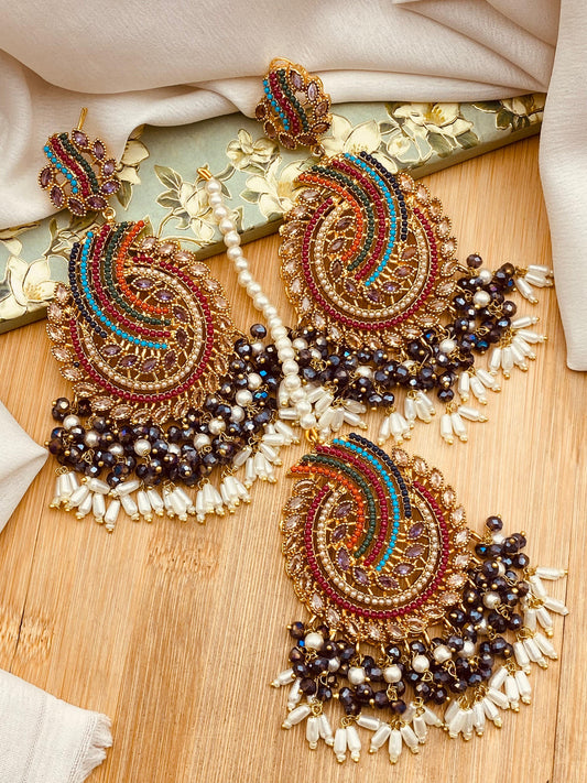 Traditional Noratan Baali Tika-2487 Nayab Jewellery