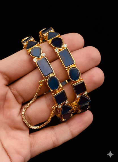 Egyptian openable Bangles (pair) BL-5039