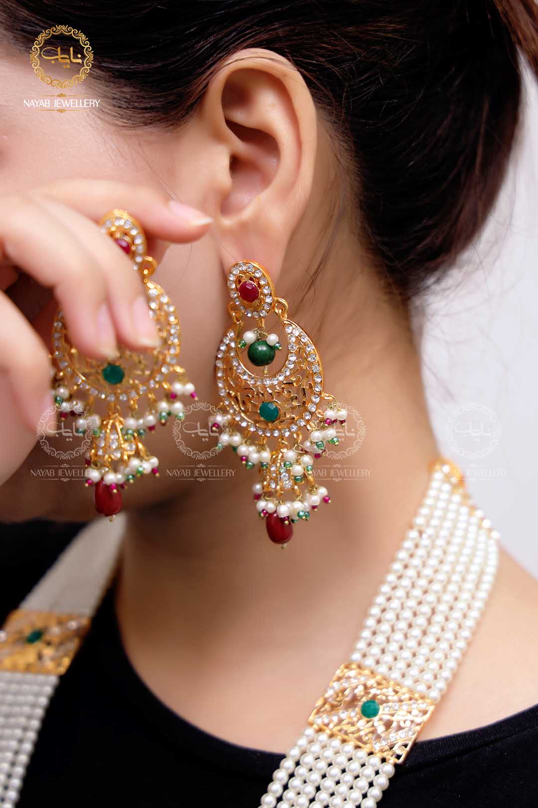 NEW INDIAN PAKISTANI Bollywood Gold Dangle Jhumka Earrings Boho Jhumki  Jewellery £8.95 - PicClick UK